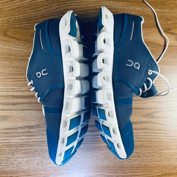 On Running Cloud Waterproof Running Shoes Women's Size 9.5 Blue - Picture 10 of 10